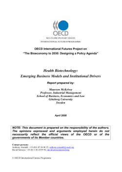 Health Biotechnology