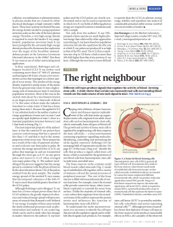 The right neighbors
