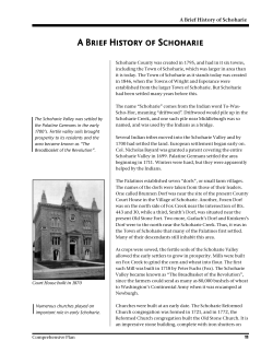Brief History of Schoharie