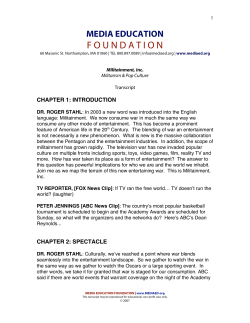 Transcript - Media Education Foundation