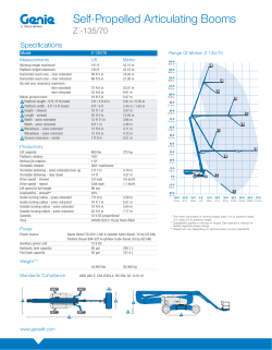 Z135/70 - MacAllister Rentals