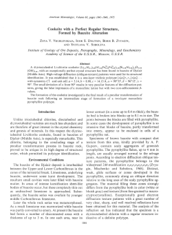 Cookeite with a Perfect Regular Structure, Formed by Bauxite