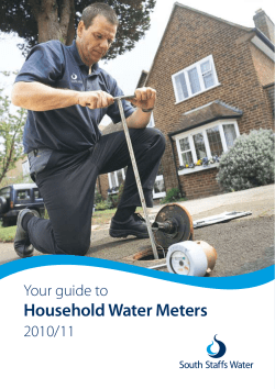 Household Water Meters