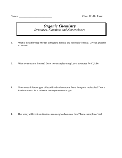 Organic Chemistry