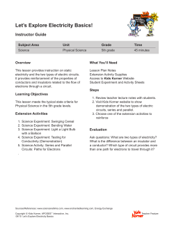 Let`s Explore Electricity Basics!