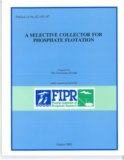 a selective collector for phosphate flotation