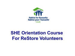 Safety, Health and Environment Course