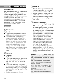 Primary English Project for Primary 3 Teacher`s Guide Unit 25