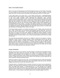 From Cradle to Grave