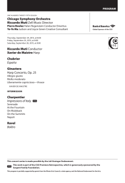 here - Chicago Symphony Orchestra
