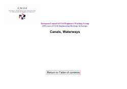 Canals, Waterways