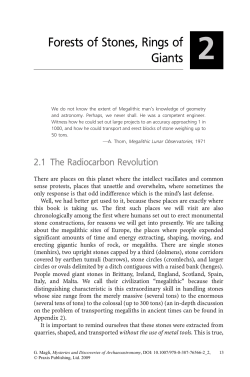 Forests of Stones, Rings of Giants