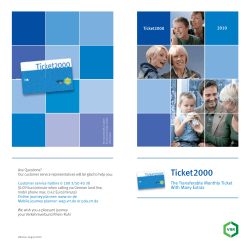 Ticket2000 - Hagener Straßenbahn