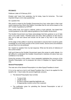 PE1364/CC Petitioner Letter of 9 February 2012 Einstein said