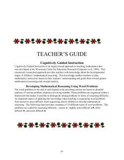 teacher`s guide - University of Wisconsin Oshkosh
