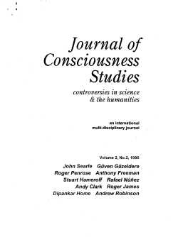 Journal of Consciousness Studies