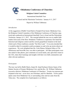 here - Oklahoma Conference of Churches