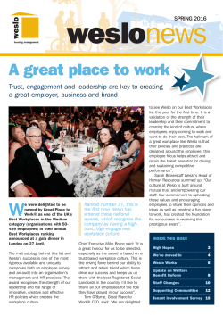 14710 Weslo News AW.qxp - Weslo Housing Management