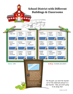 Building Classroom Diagram