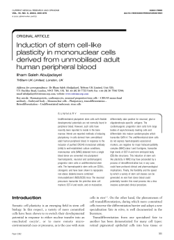 Abuljadayel IS Induction of stem cell