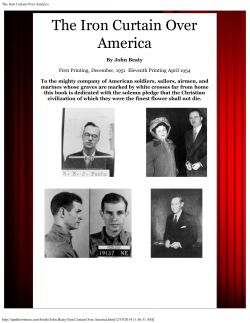 The Iron Curtain Over America