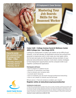 San Diego - SeasonedWorker