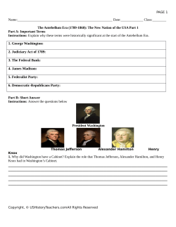 04 WORK SHEET Antebellum America The New Nation Part 1