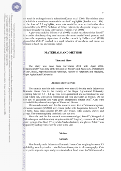 BAB II Materials and Method - IPB Repository