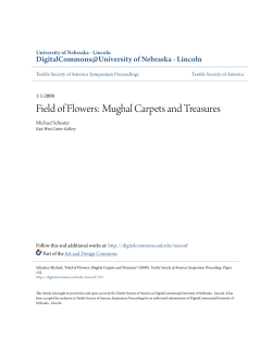 Field of Flowers: Mughal Carpets and Treasures