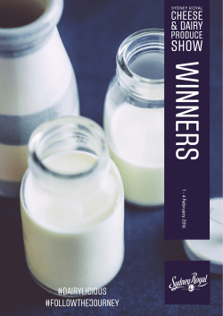 dairylicious #followthejourney - Royal Agricultural Society of NSW