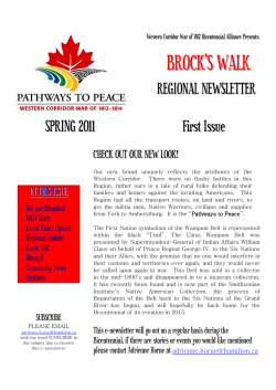 Newsletter: Spring 2011