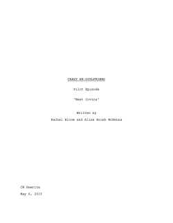 CRAZY EX-GIRLFRIEND Pilot Episode "West Covina"