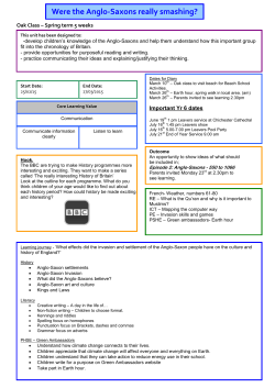 Were the Anglo-Saxons really smashing?