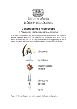 Constructing a microscope