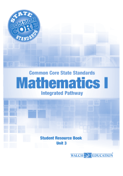 CCSS IPM1 SRB UNIT 3.indb