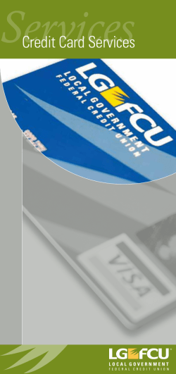 Credit Card Services