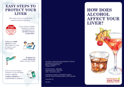 HOW DOES ALCOHOL AFFECT YOUR LIVER?