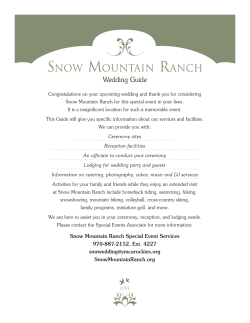 snow mountain ranch - YMCA of the Rockies