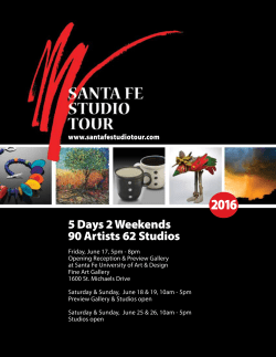 5 Days 2 Weekends 90 Artists 62 Studios