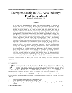 Administrative Structure of the program: To