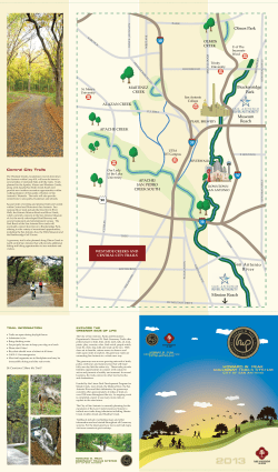 MEDINA RIVER GREENWAY SYTEM