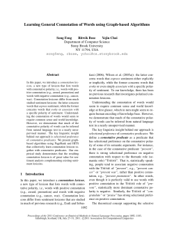 Learning General Connotation of Words using Graph