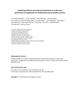 Combining internal and external motivations in multi-actor