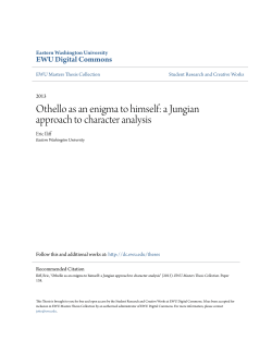 Othello as an enigma to himself: a Jungian approach to character