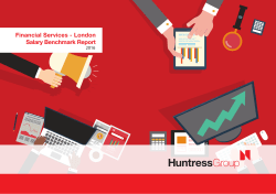 Financial Services - London Salary Benchmark Report
