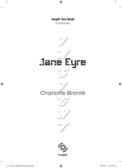 Jane Eyre - Insight Publications