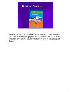 Nutrition Essentials
