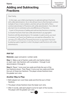 Topic 9 - Horace W. Porter