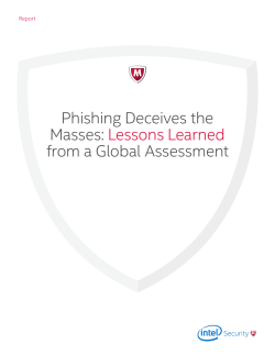 Phishing Deceives the Masses