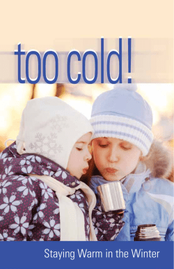 Staying Warm in the Winter